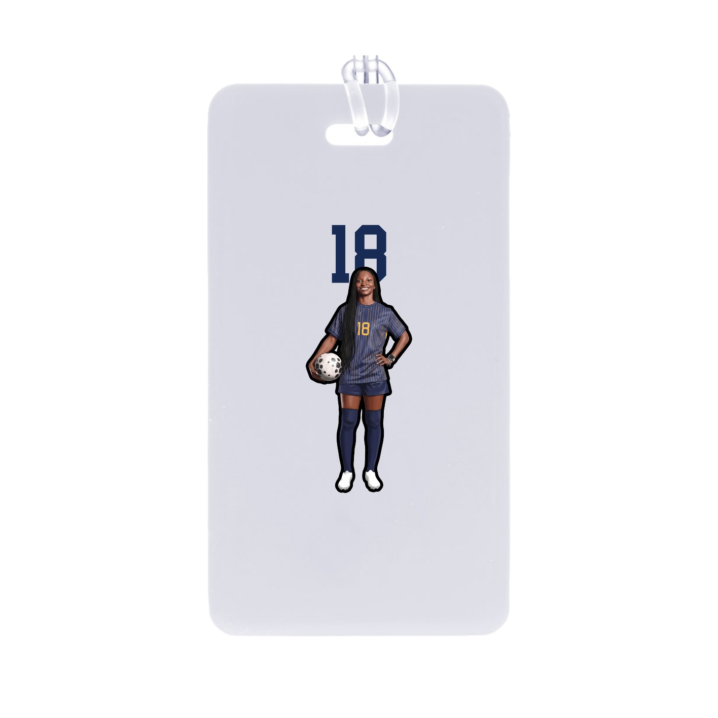 Bag Tag — Number Top in Classic