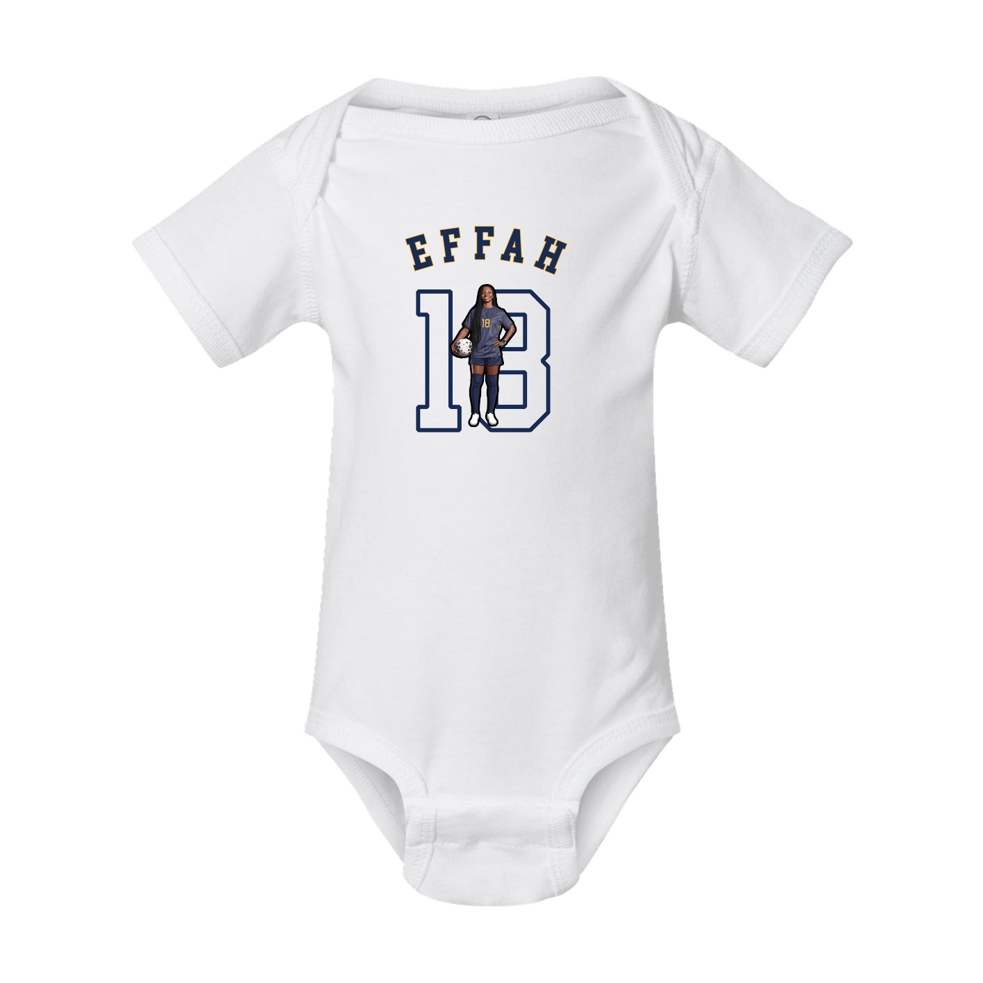 Baby Onesie — Shirsey Arch in White