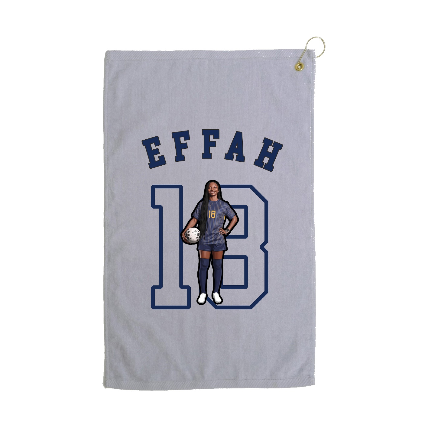 Golf Towel — Shirsey Arch in Grey