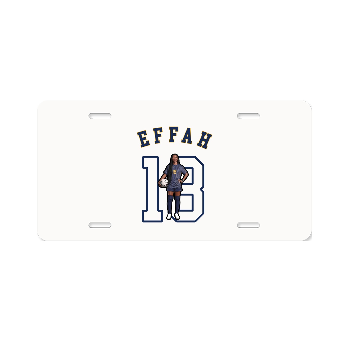 License Plate — Shirsey Arch in Classic