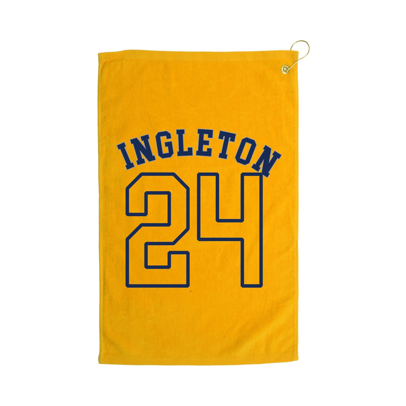 Golf Towel — Shirsey Arch in Gold
