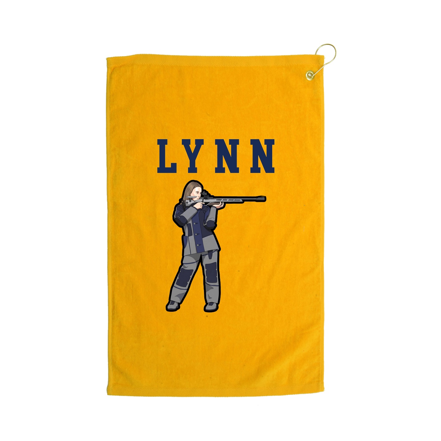Golf Towel — Shirsey in Gold