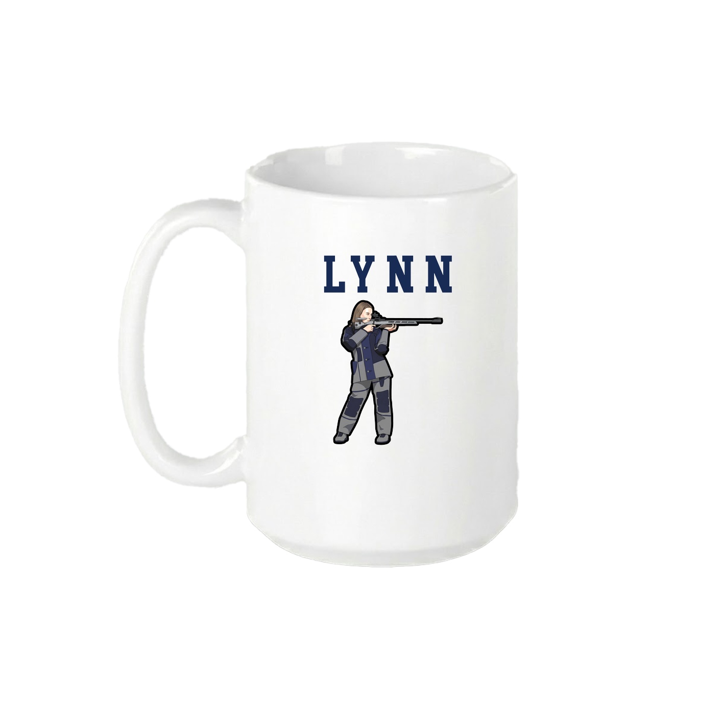 15oz Coffee Mug — Shirsey in White