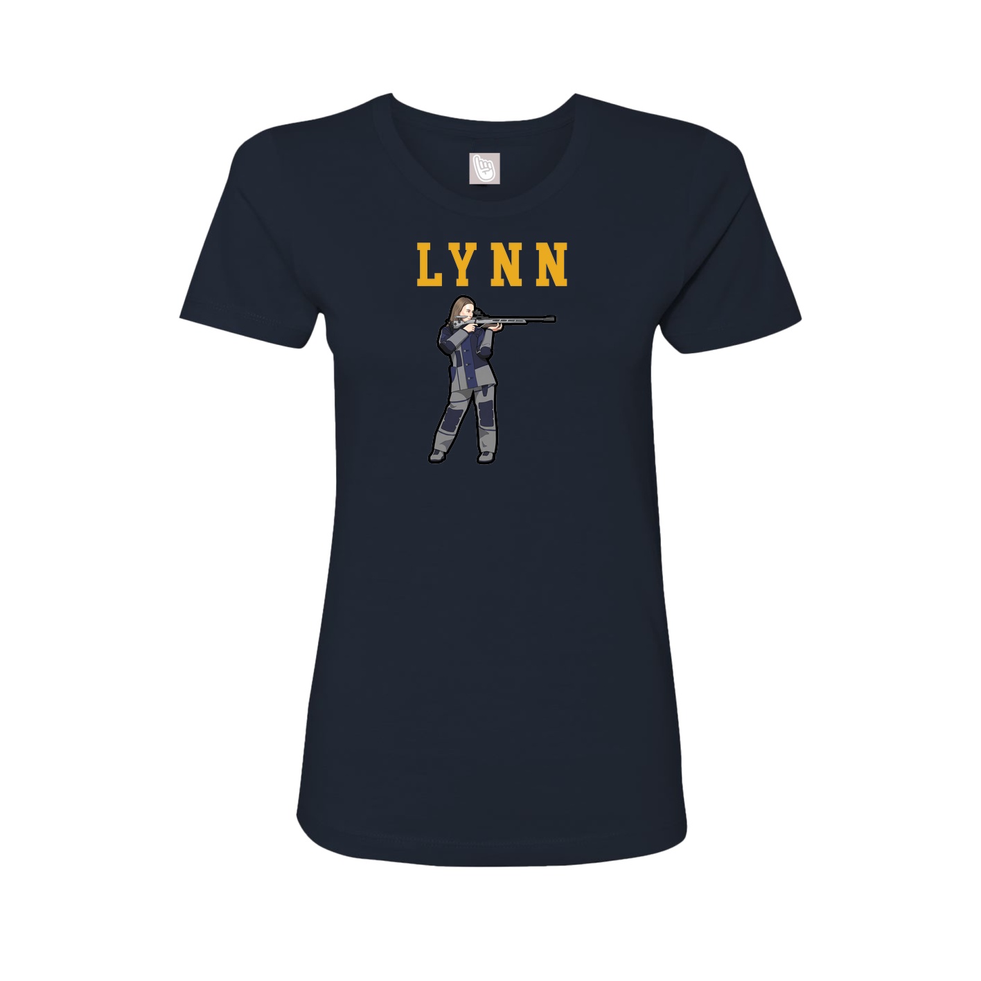 Fitted Women's Tee — Shirsey in Navy