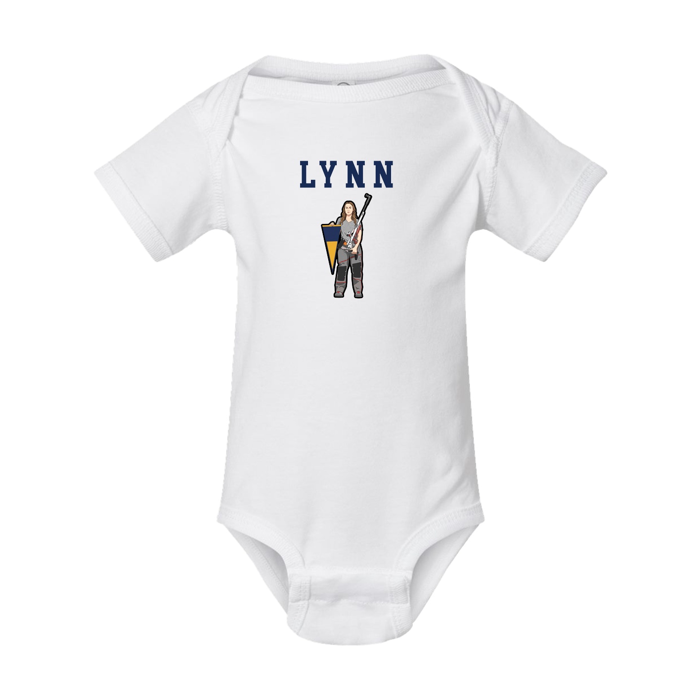 Baby Onesie — Shirsey in White