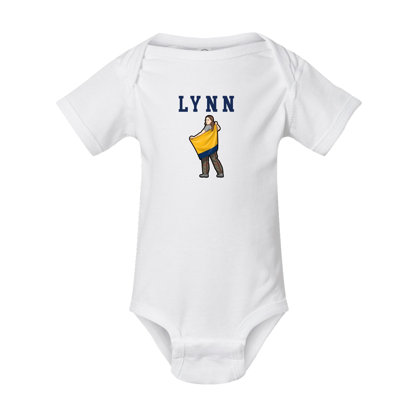 Baby Onesie — Shirsey in White