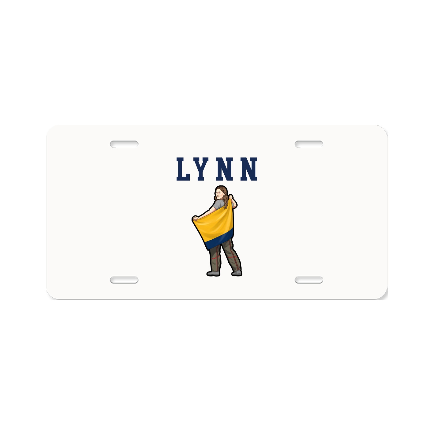 License Plate — Shirsey in Classic