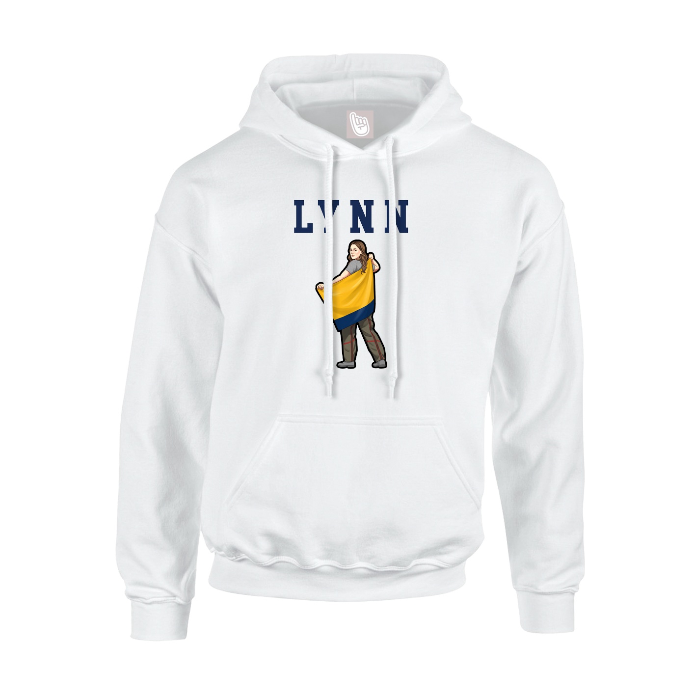 Youth Hoodie — Shirsey in White
