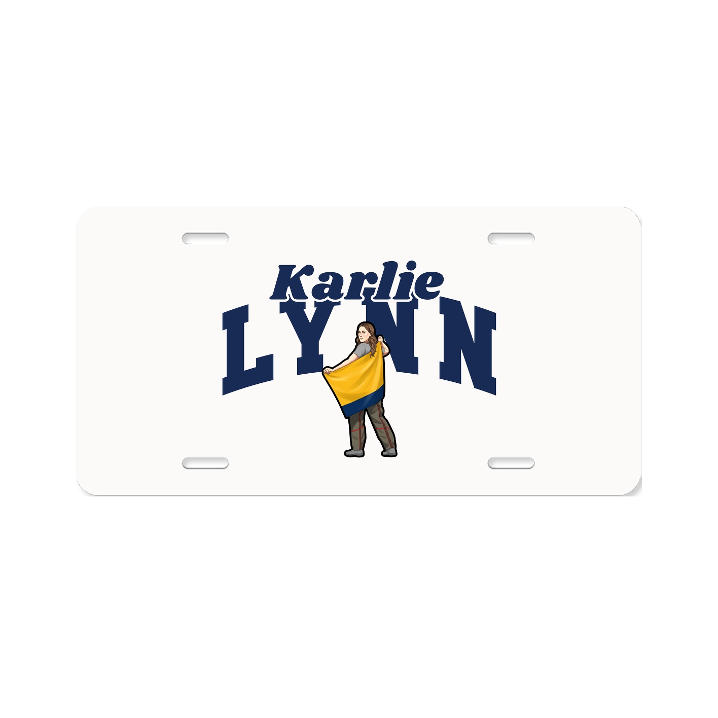 License Plate — Signature Arch in Classic