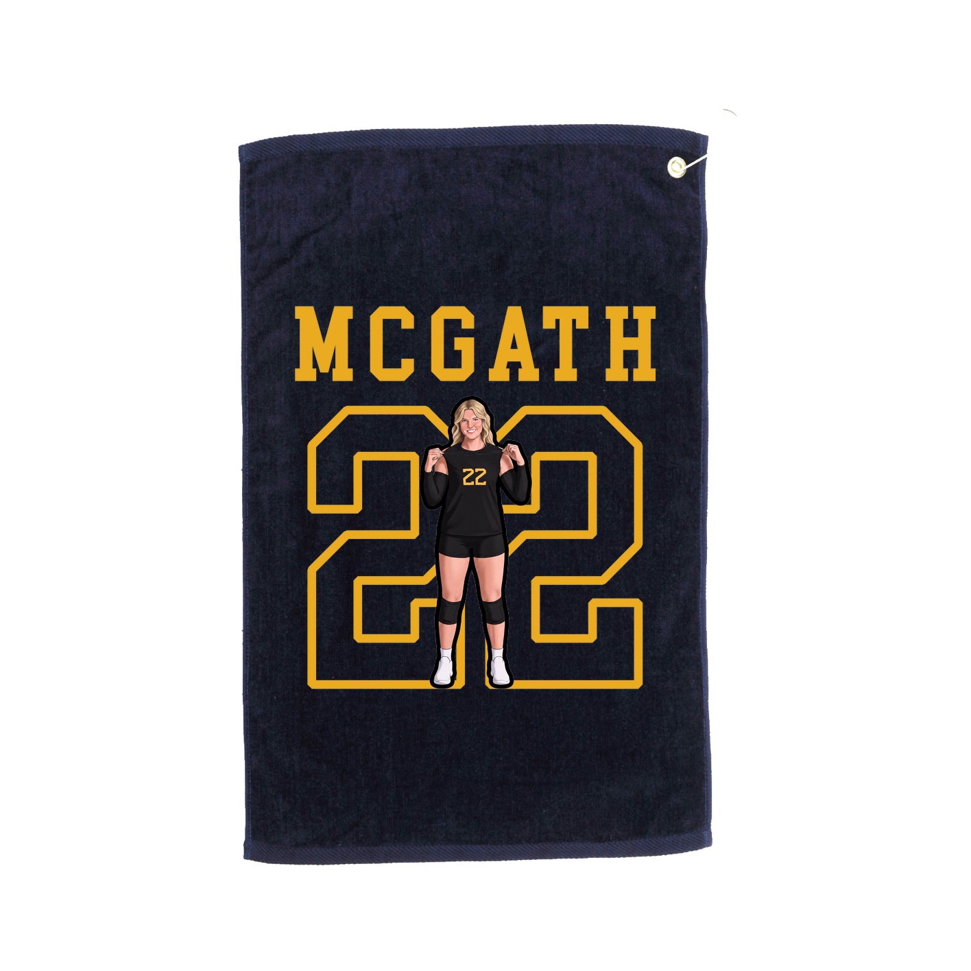 Golf Towel — Shirsey in Navy