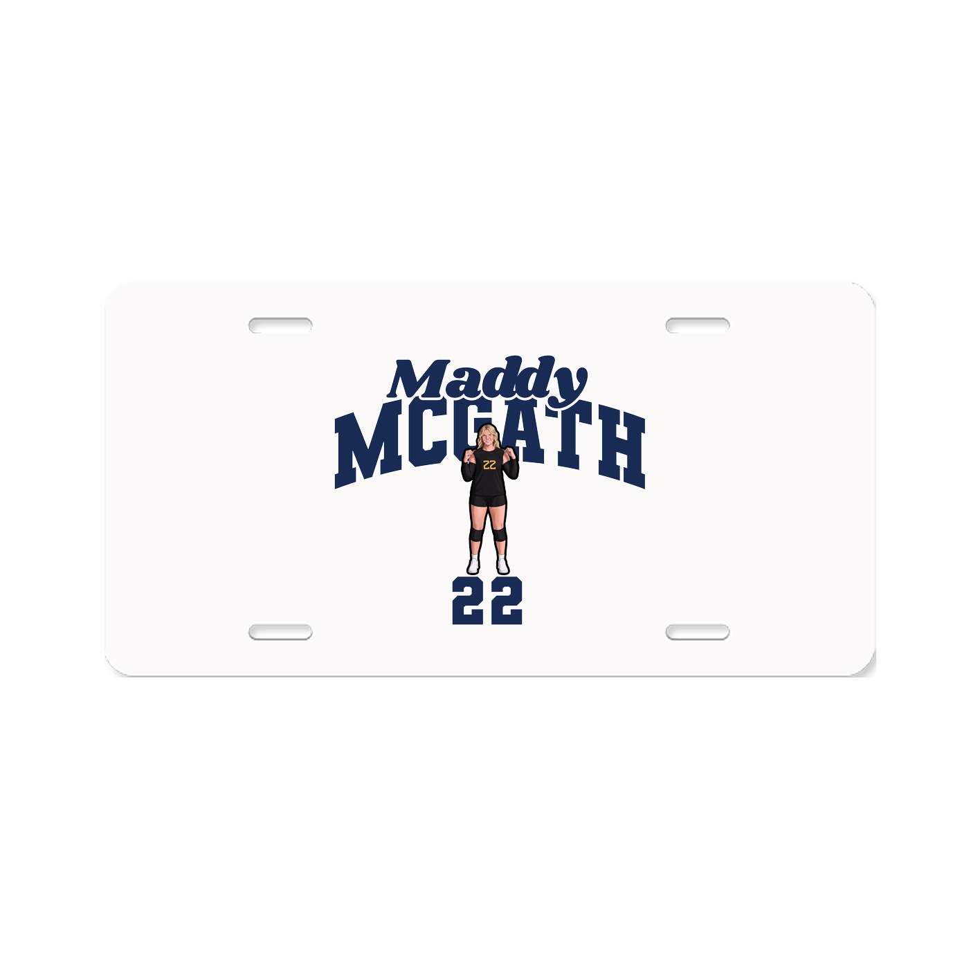 License Plate — Signature Arch in Classic