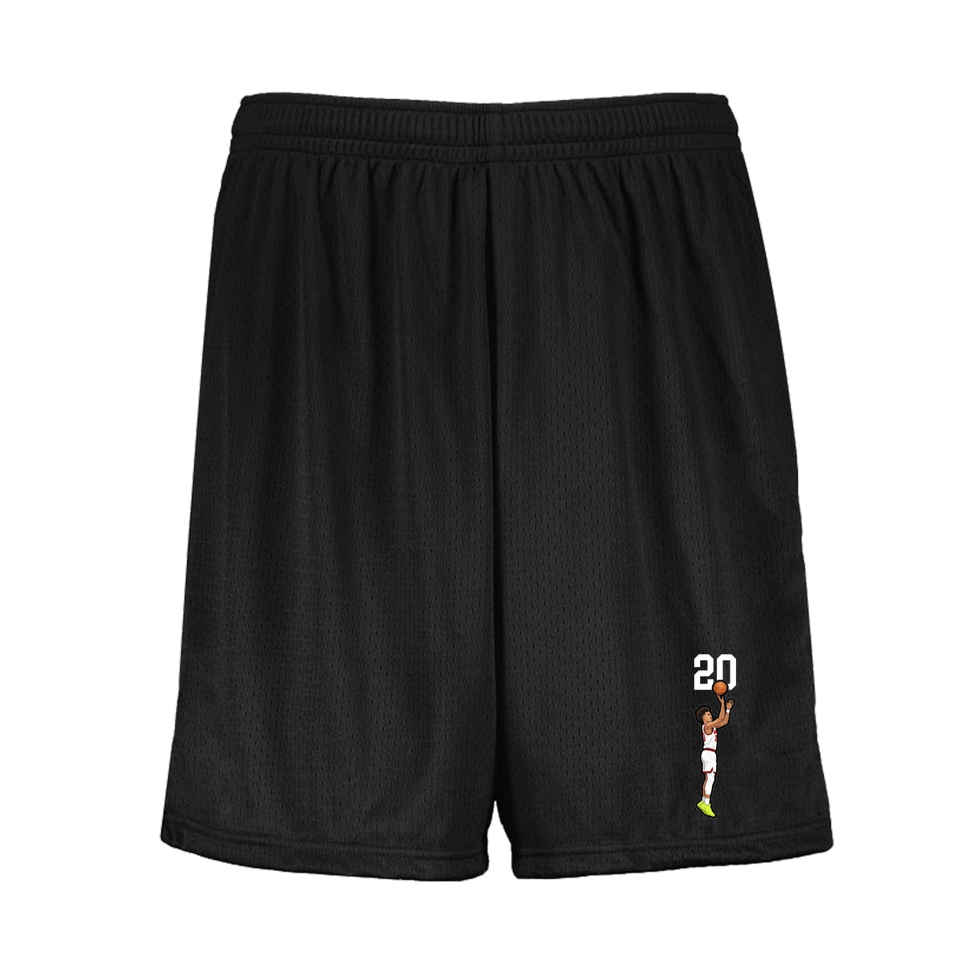 Shorts — Number Top in Black