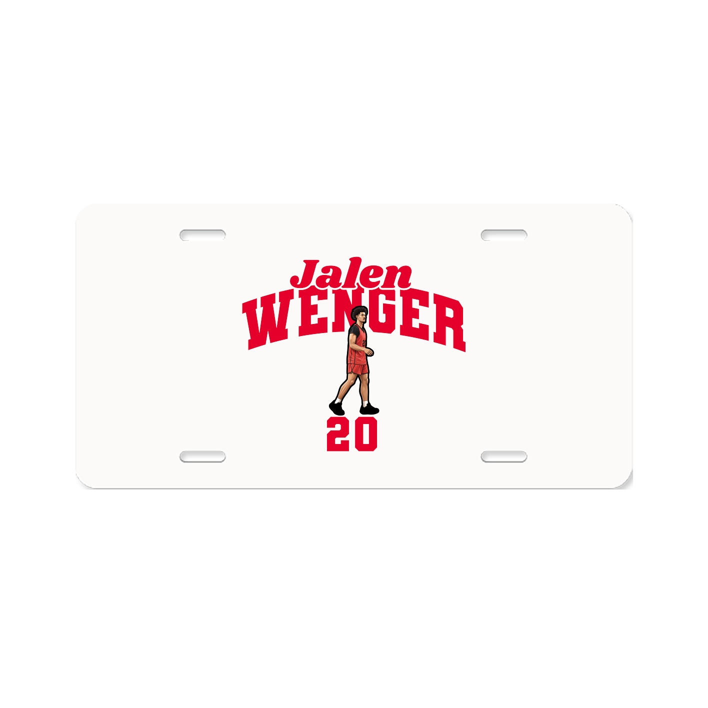 License Plate — Signature Arch in Classic