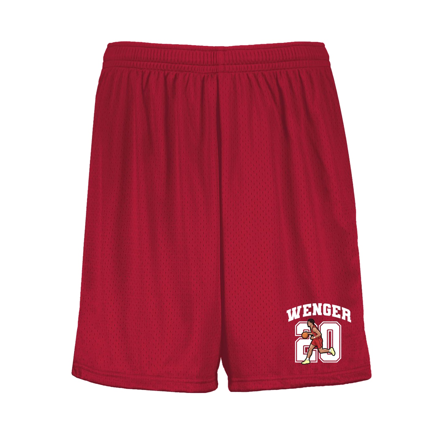 Shorts — Number in Red