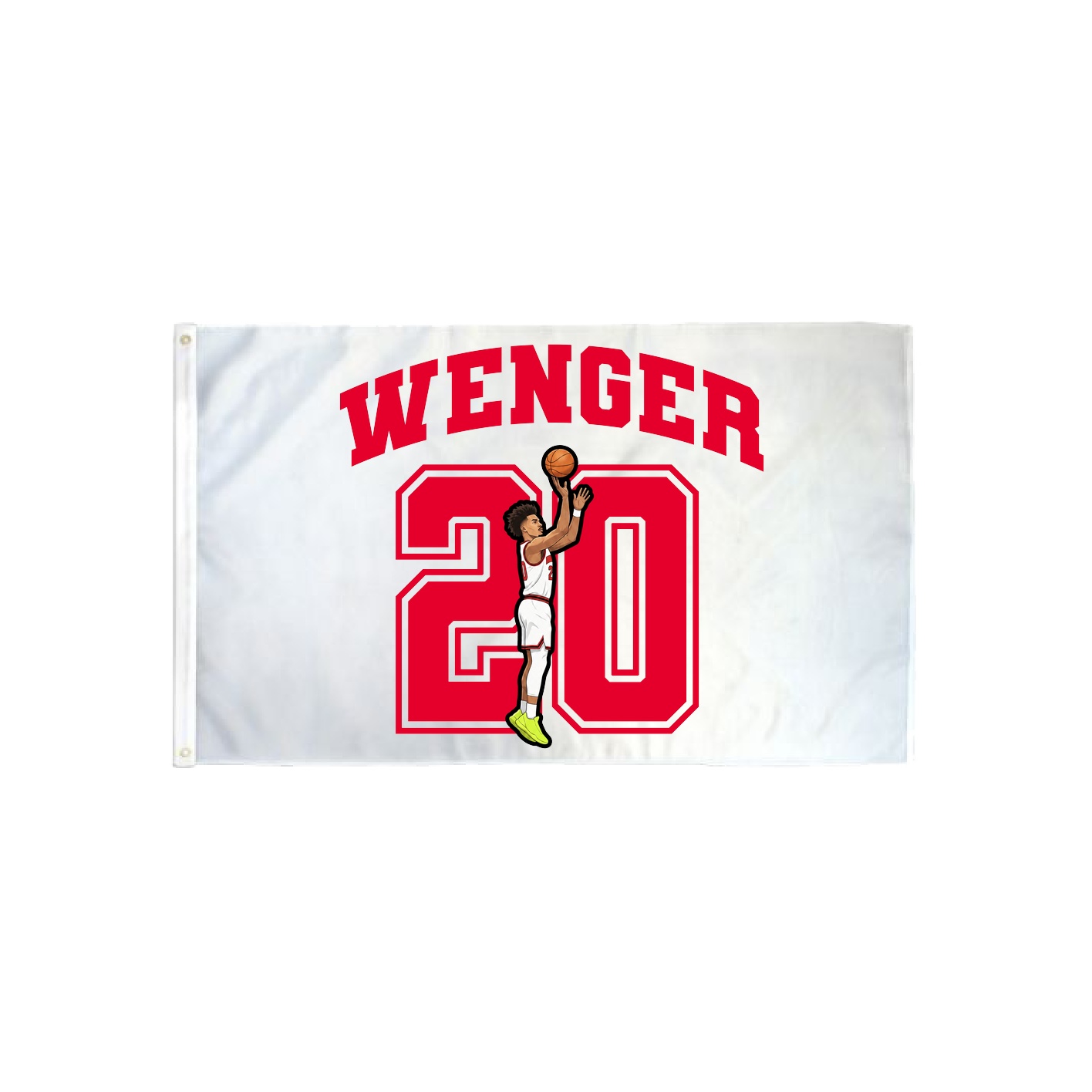 3x5 Flag — Number in Classic