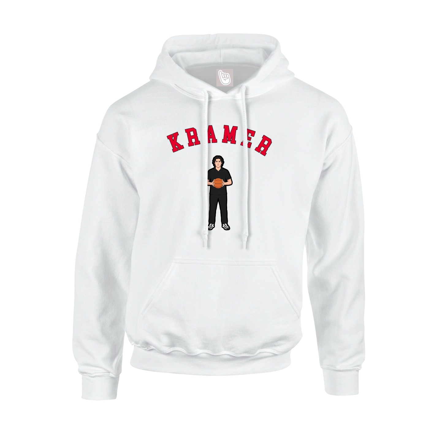 Youth Hoodie — Shirsey Arch in White