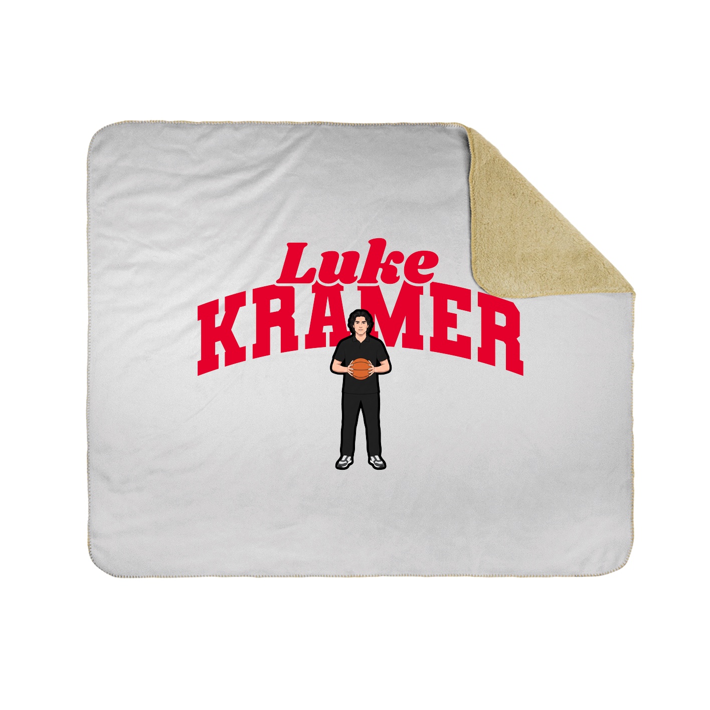 Throw Blanket — Signature Arch in White
