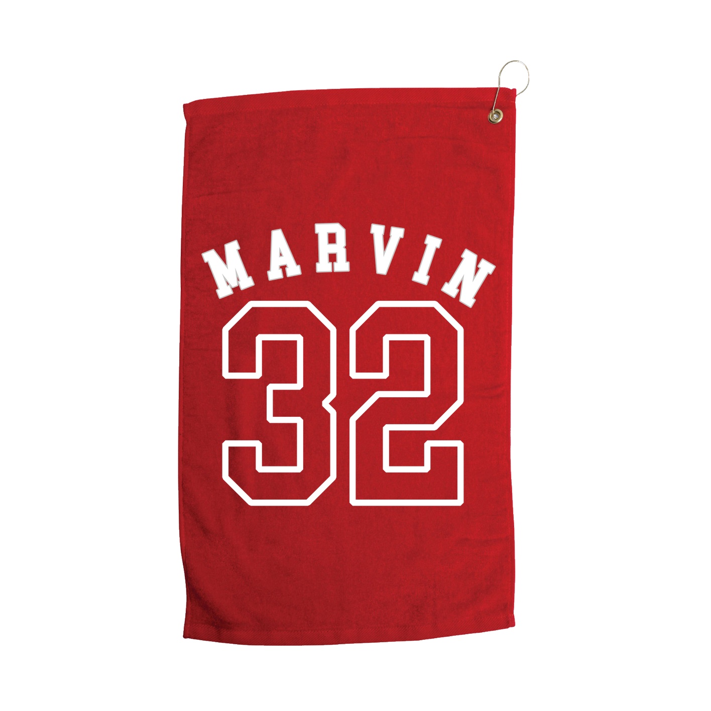 Golf Towel — Shirsey Arch in Red