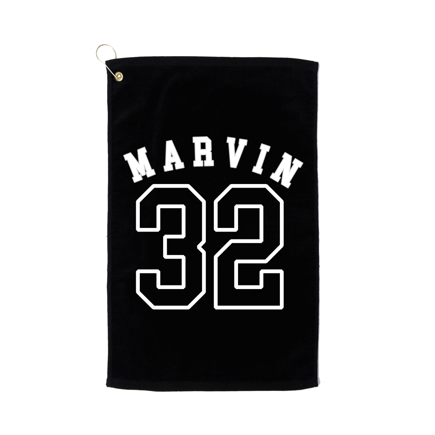 Golf Towel — Shirsey Arch in Black