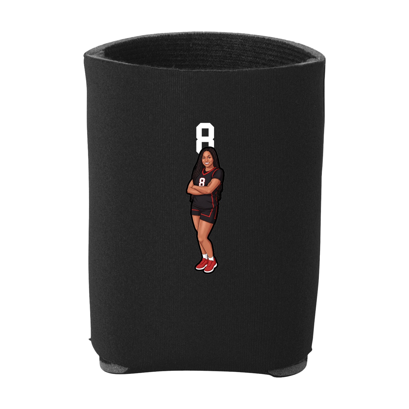 Can Holder — Number Top in Black