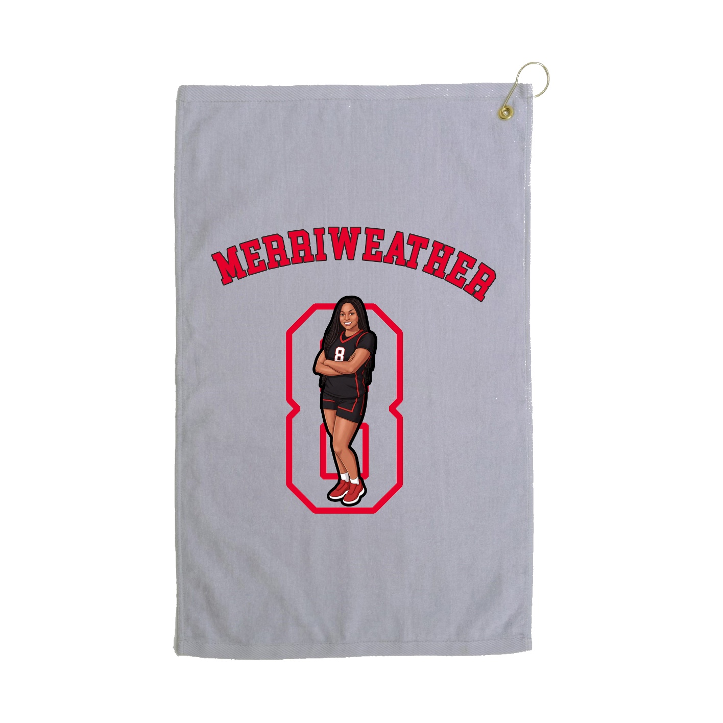 Golf Towel — Shirsey Arch in Grey