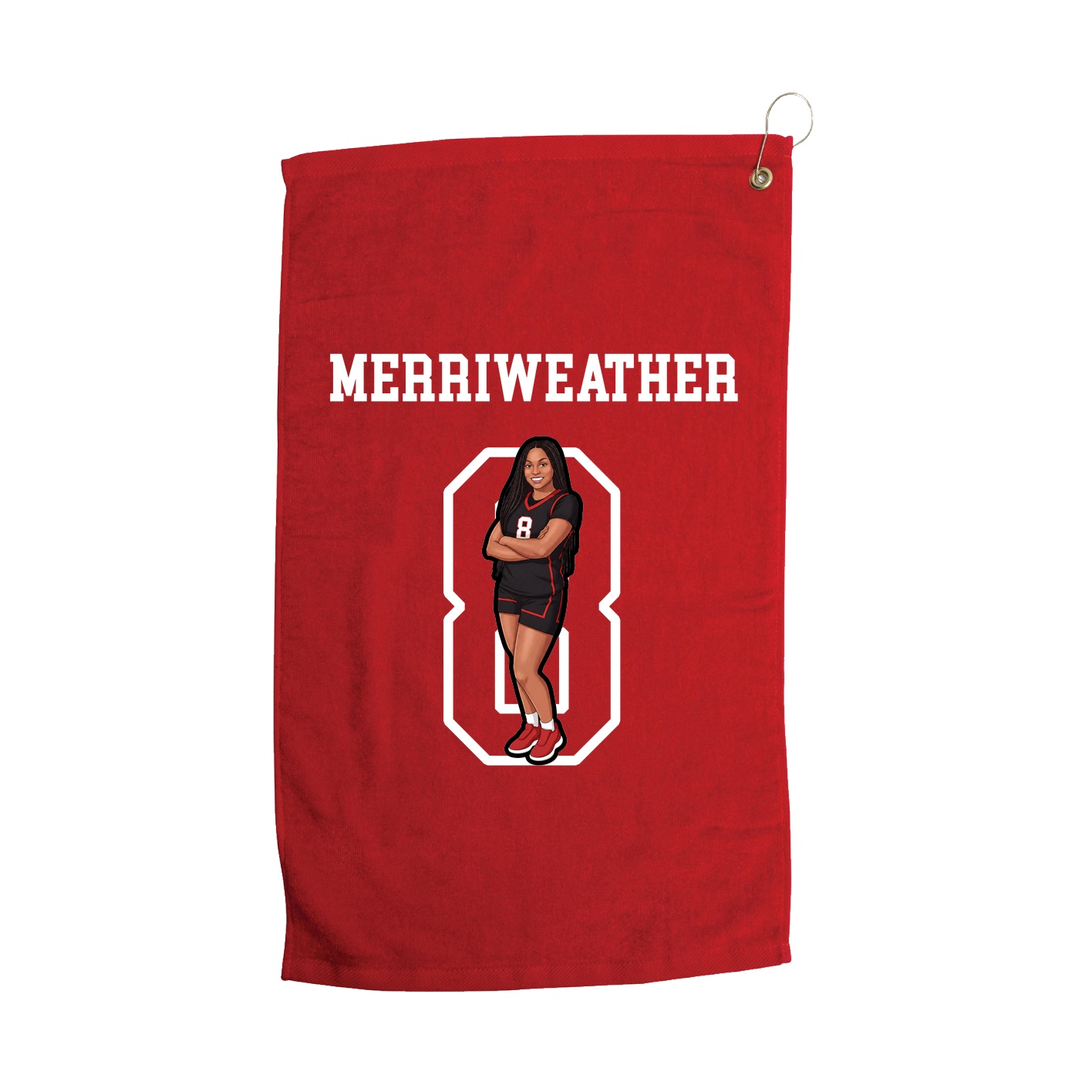 Golf Towel — Shirsey in Red