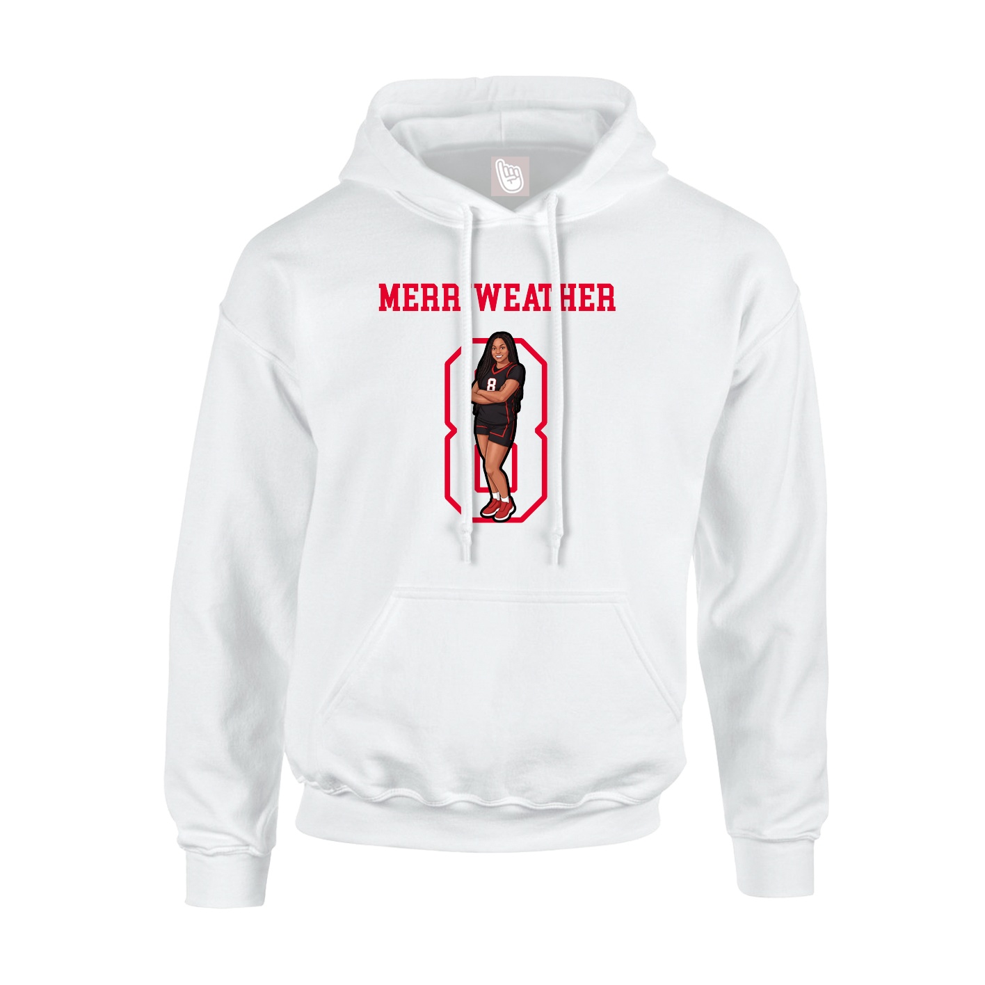 Youth Hoodie — Shirsey in White