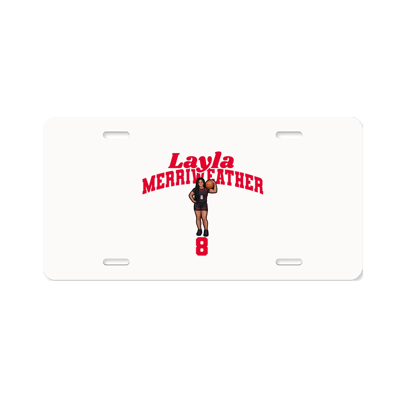 License Plate — Signature Arch in Classic