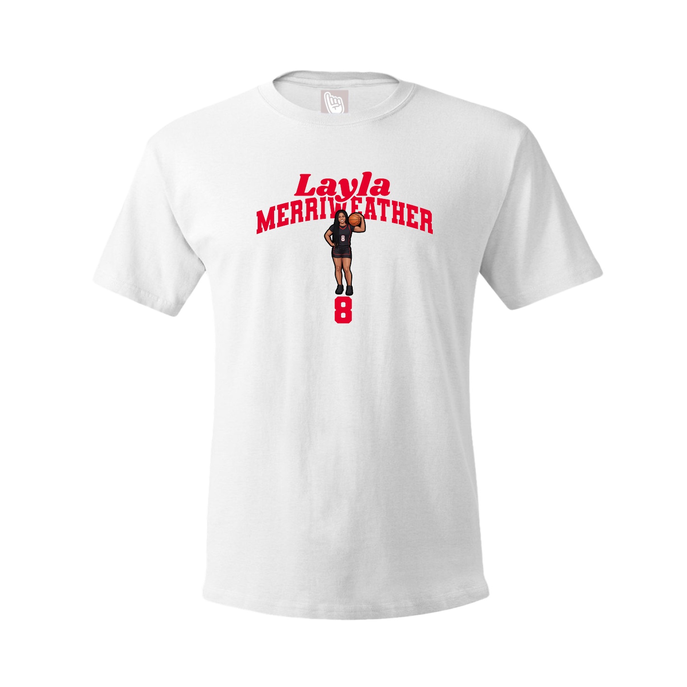 Tee — Signature Arch in White