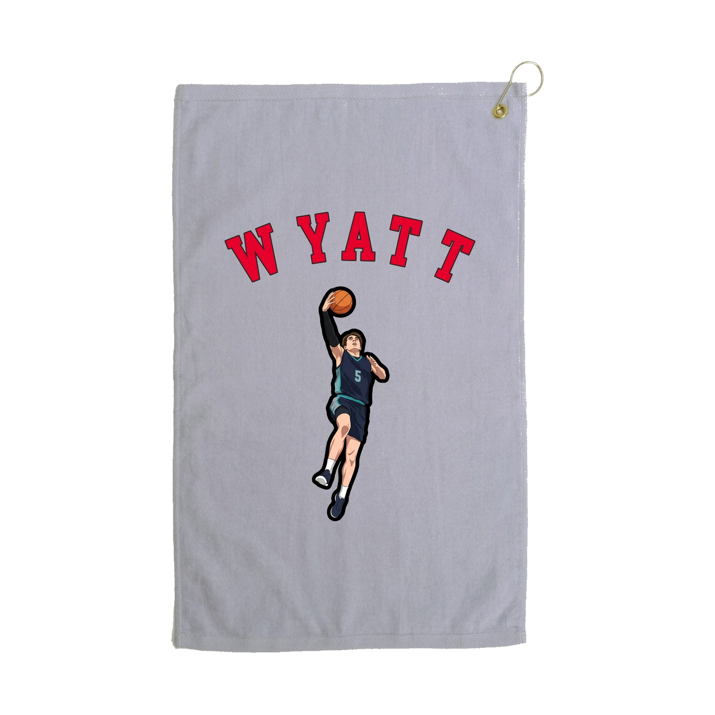 Golf Towel — Shirsey Arch in Grey