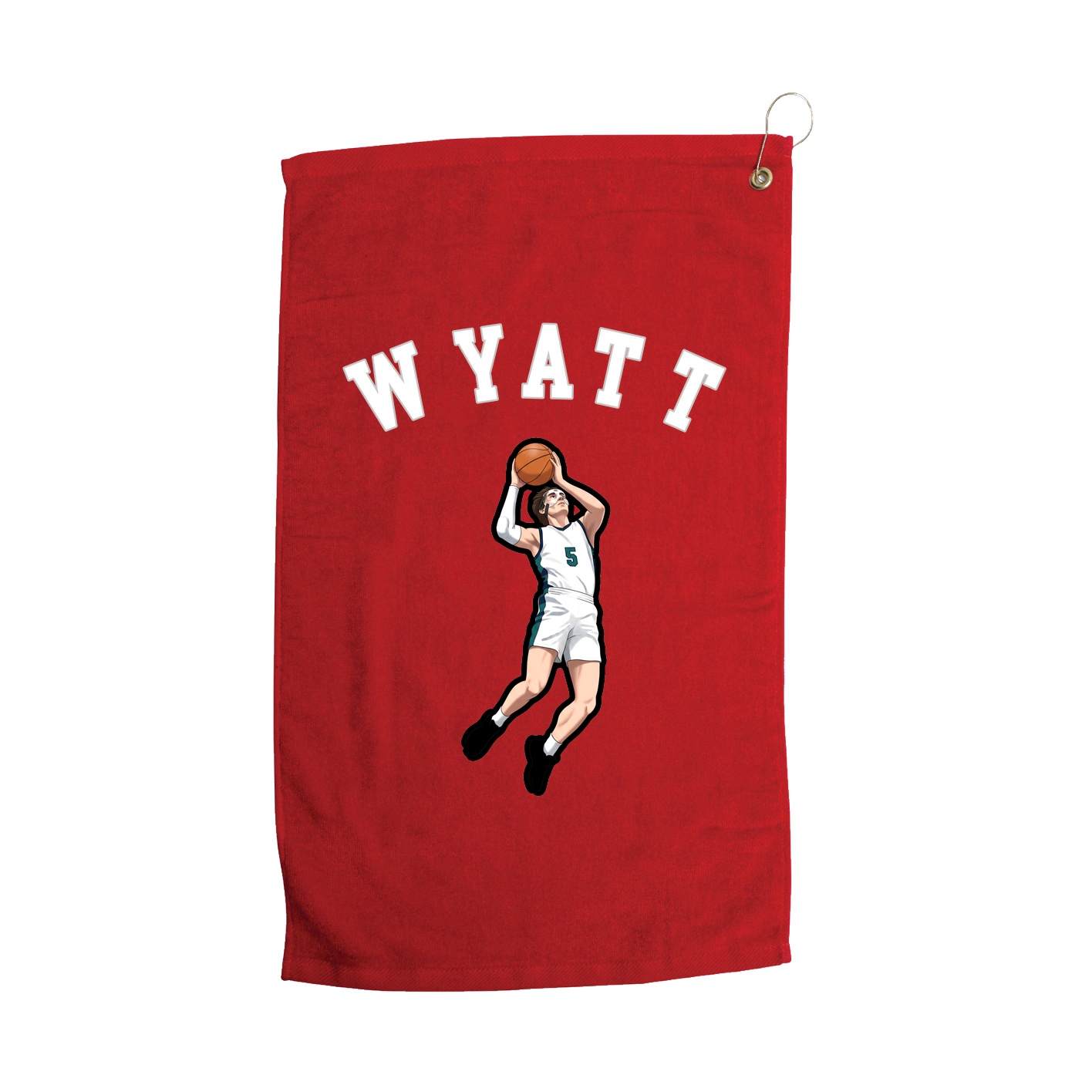 Golf Towel — Shirsey Arch in Red