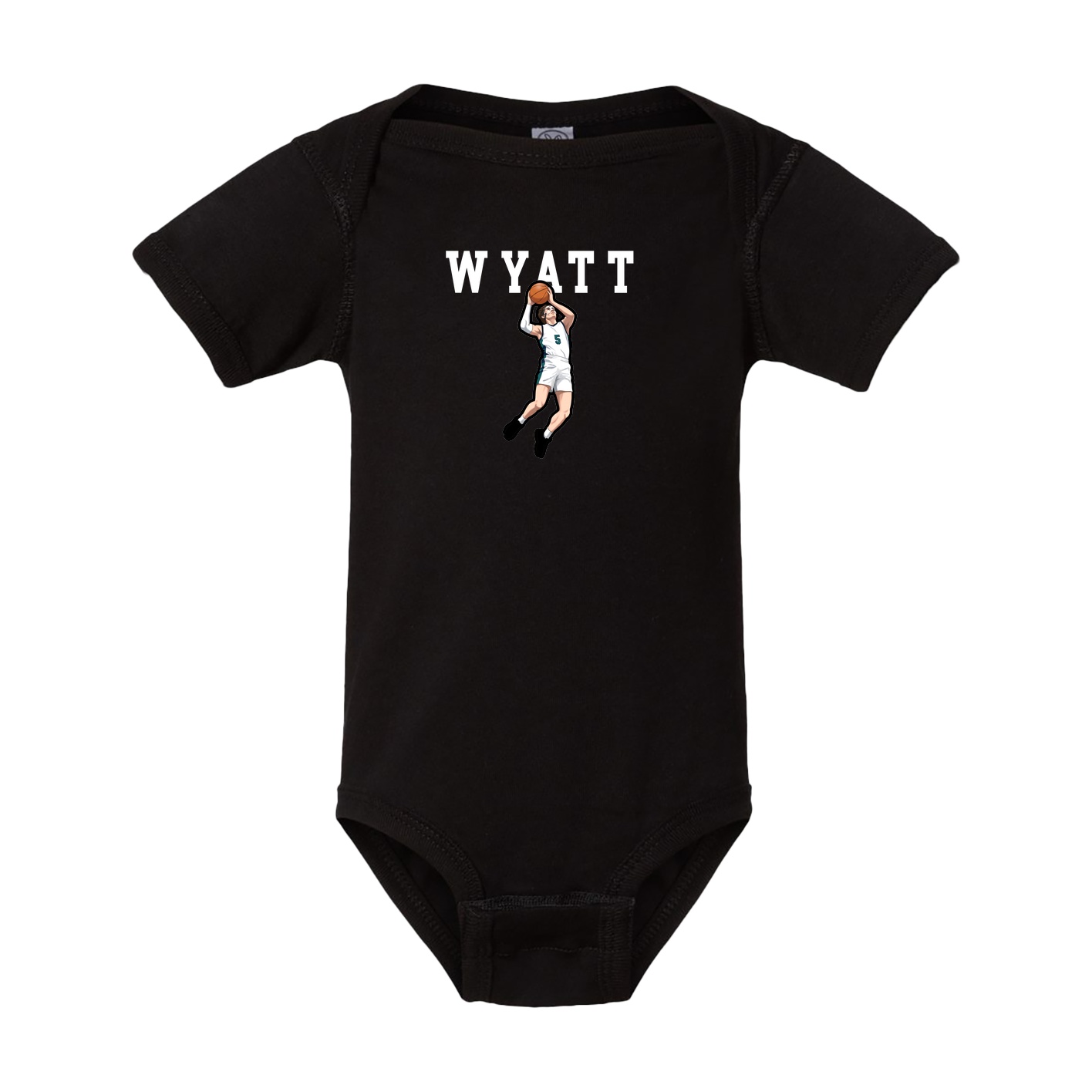 Baby Onesie — Shirsey in Black