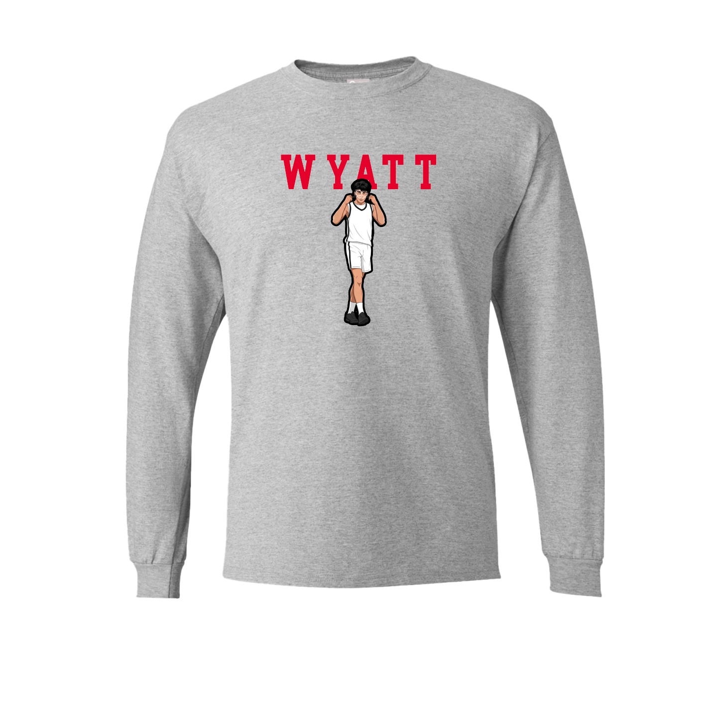 Long Sleeve Tee — Shirsey in Grey