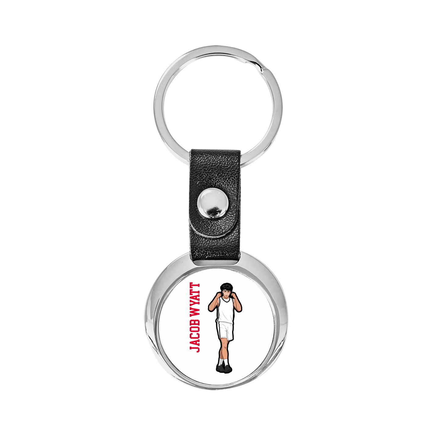 Key Chain — Name Vertical in Classic