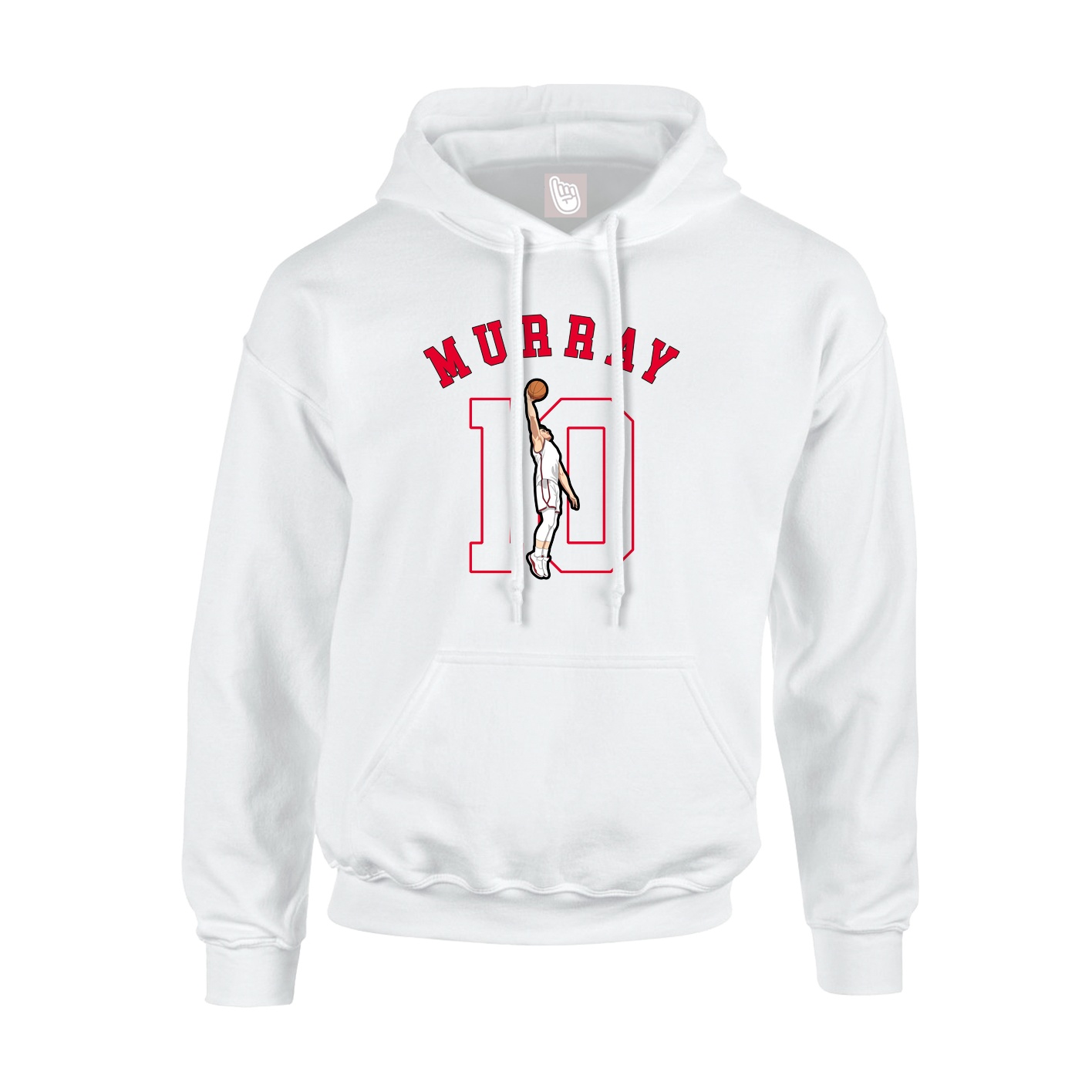 Hoodie — Shirsey Arch in White