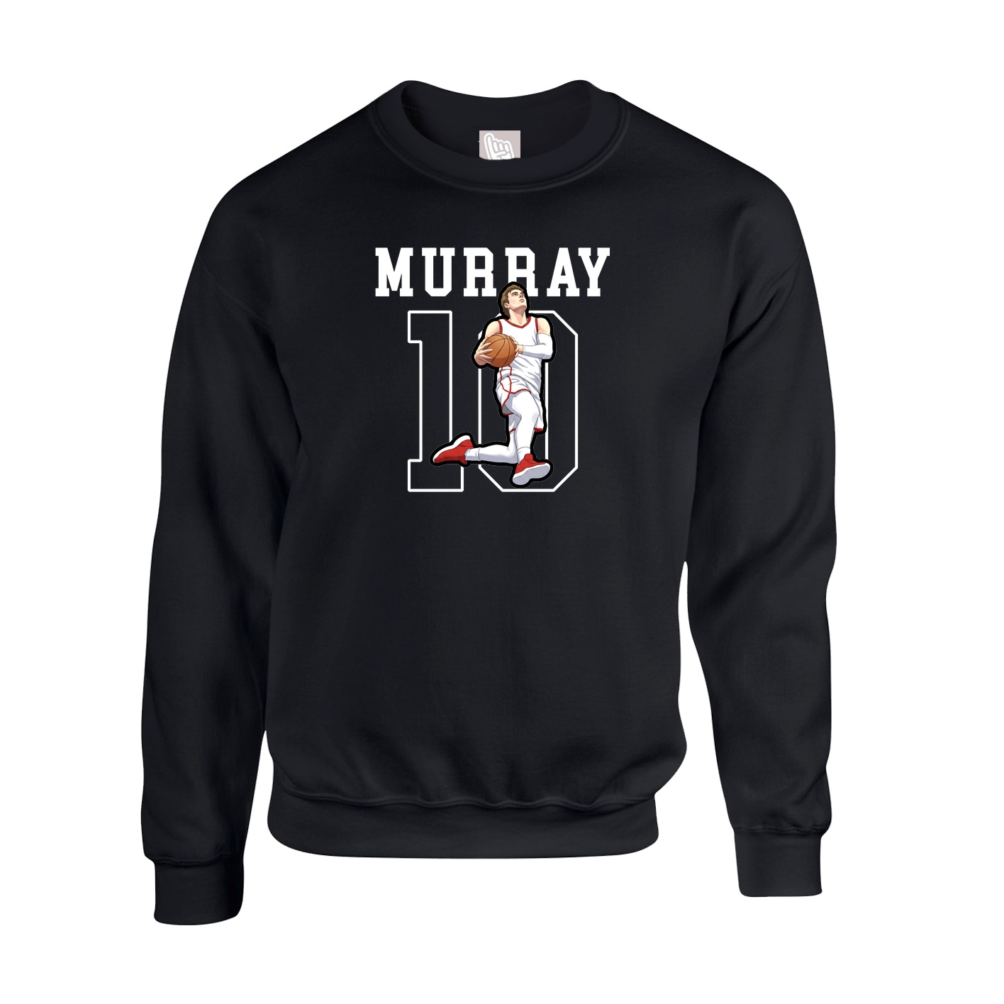 Fleece Crew — Shirsey in Black