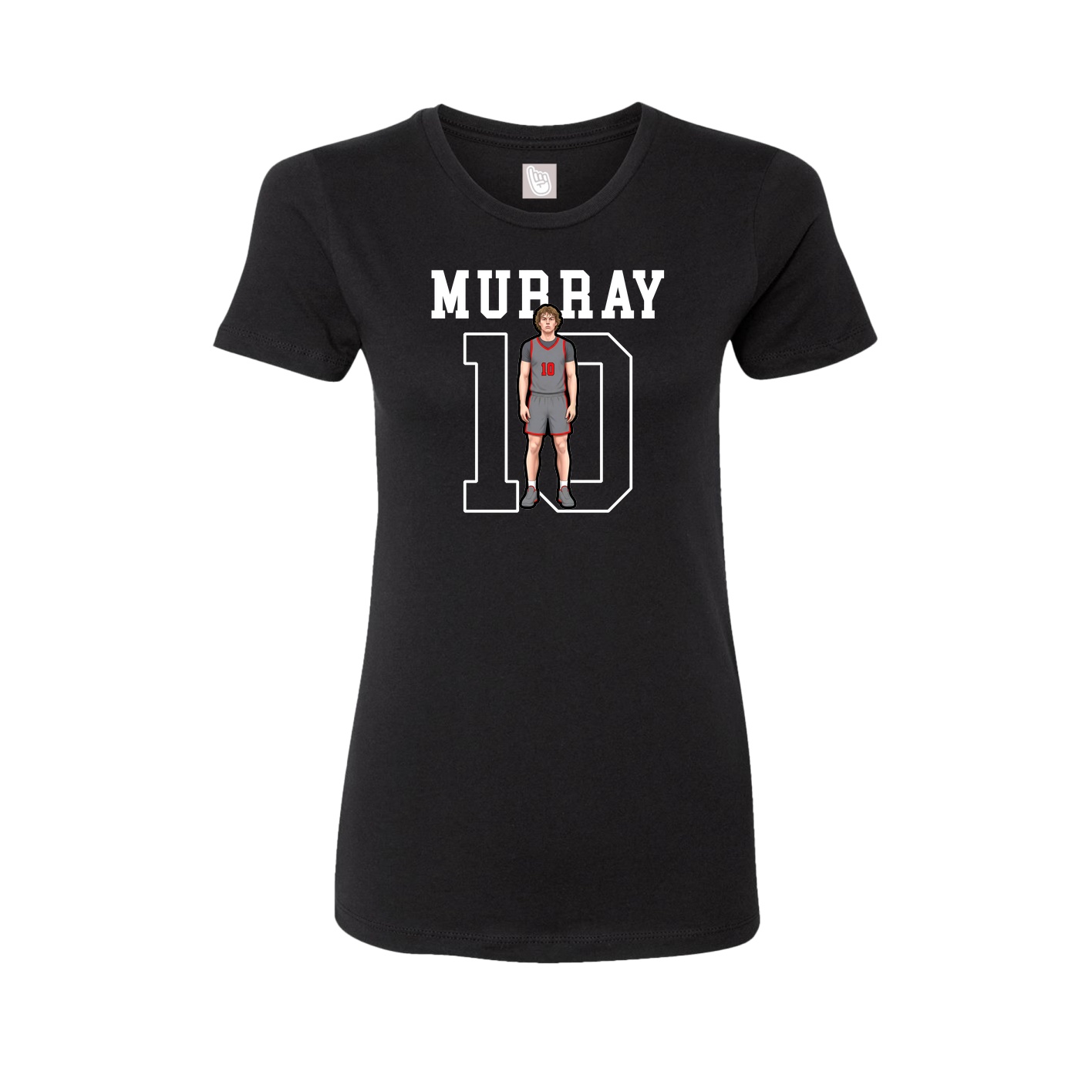 Fitted Women's Tee — Shirsey in Black