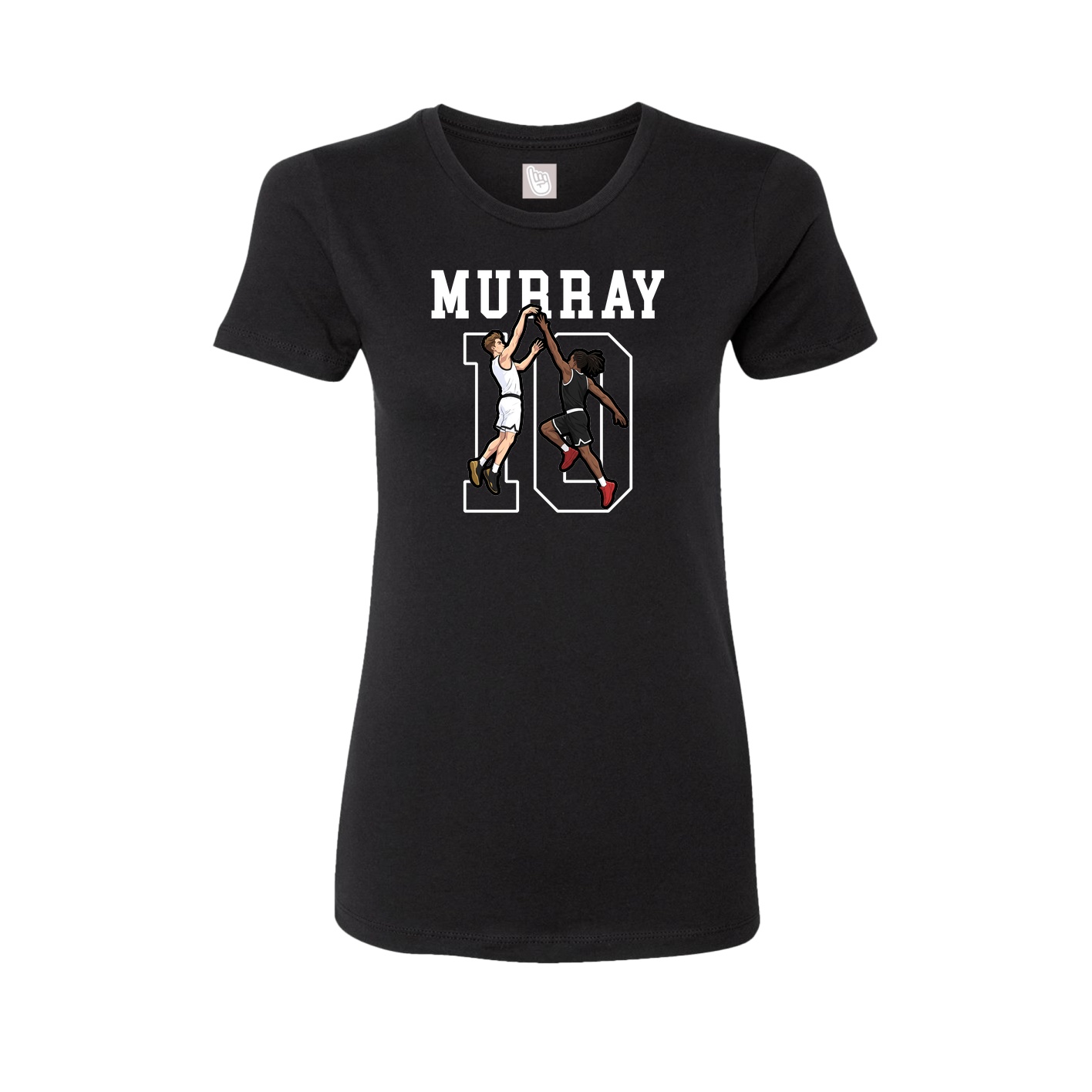 Fitted Women's Tee — Shirsey in Black