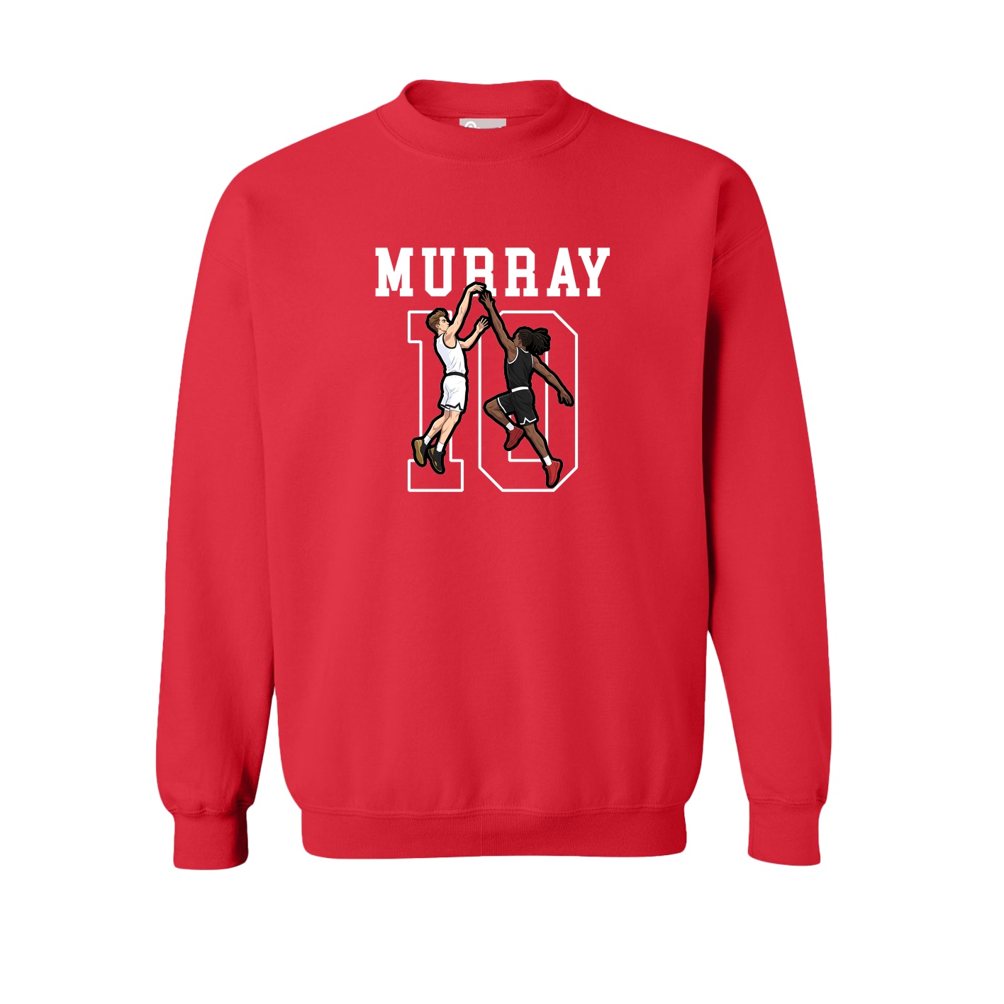 Fleece Crew — Shirsey in Red