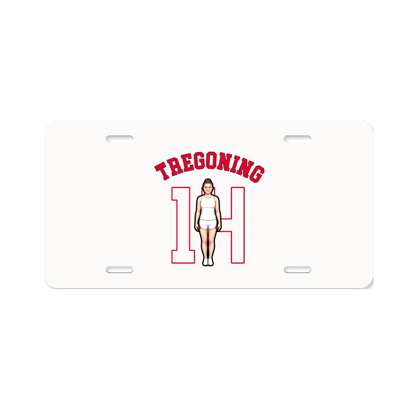 License Plate — Shirsey Arch in Classic