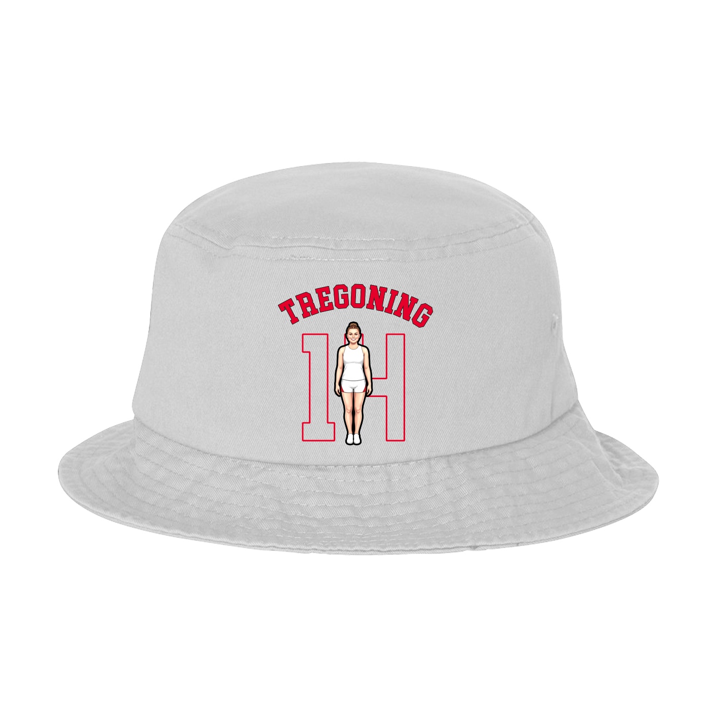 Bucket Cap — Shirsey Arch in White