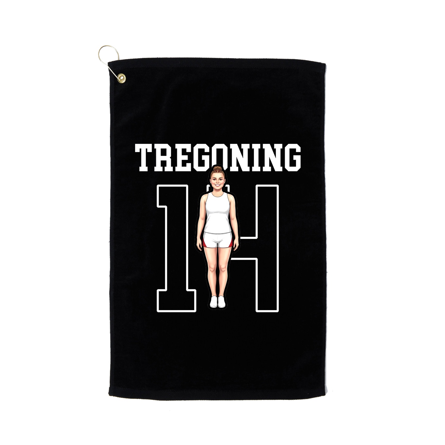 Golf Towel — Shirsey in Black