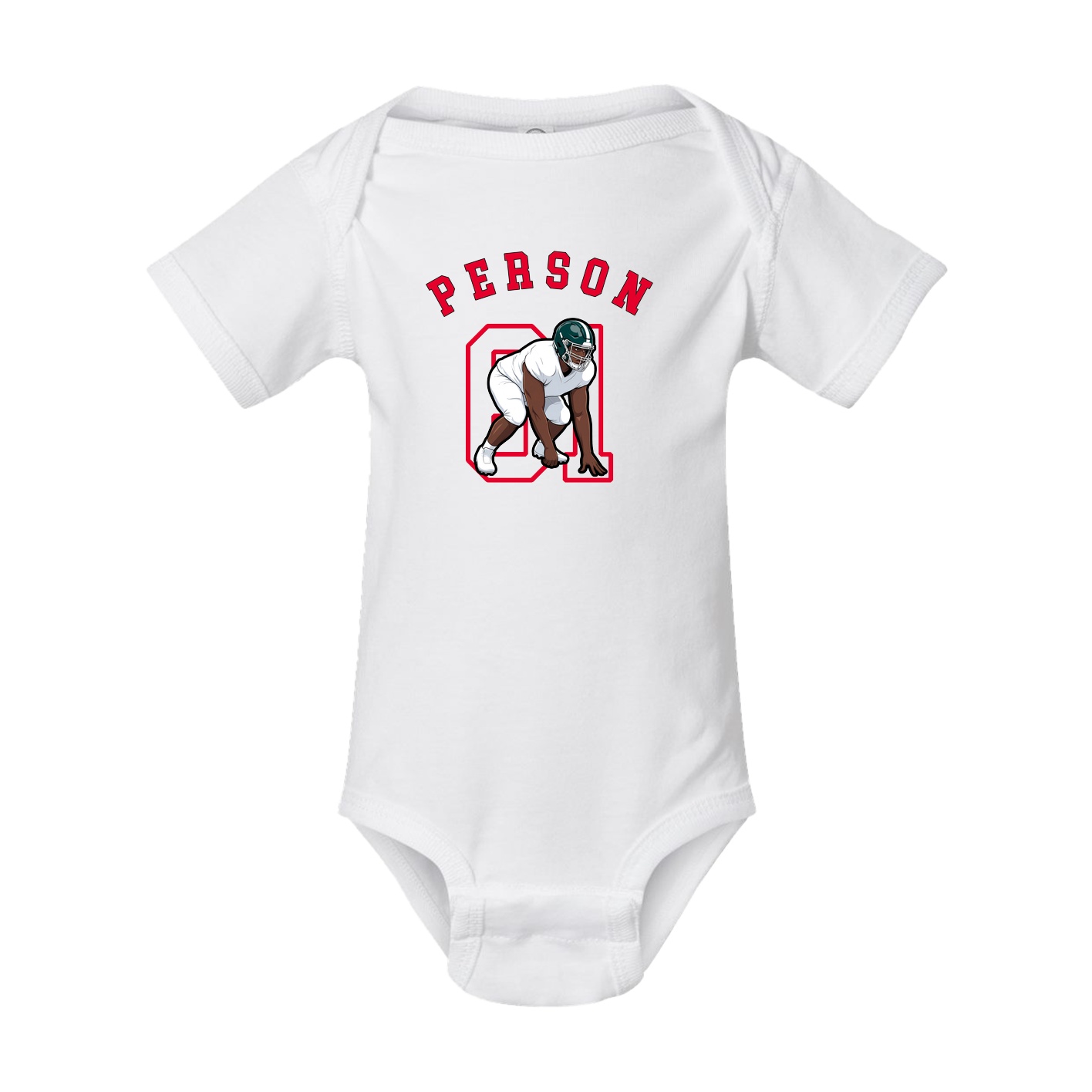 Baby Onesie — Shirsey Arch in White