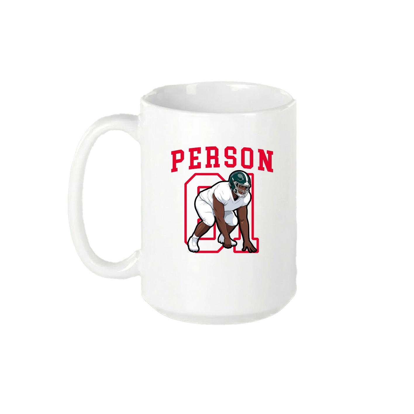 15oz Coffee Mug — Shirsey in White