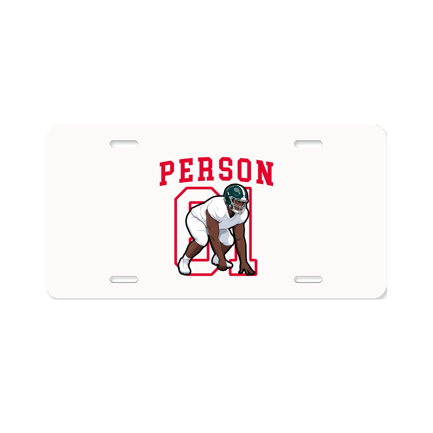 Aluminum License Plate
