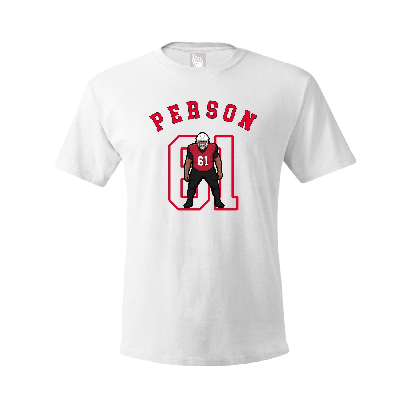 Youth Tee — Shirsey Arch in White