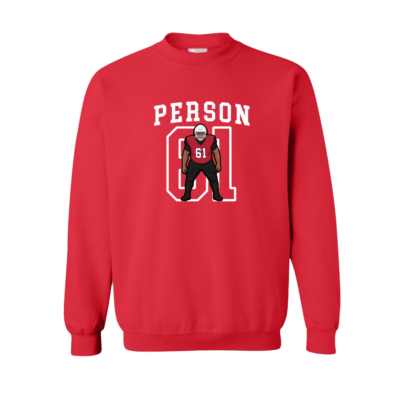 Fleece Crew — Shirsey in Red
