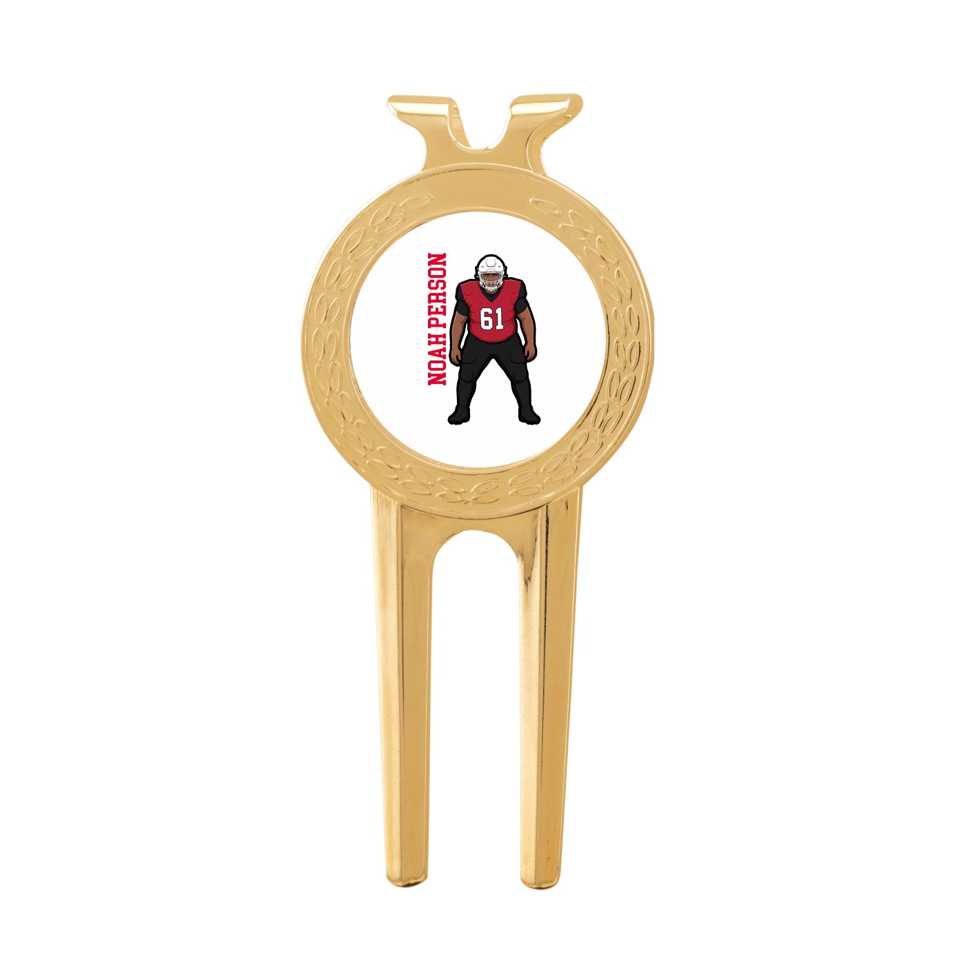 Divot Tool with Ball Marker — Name Vertical in Classic