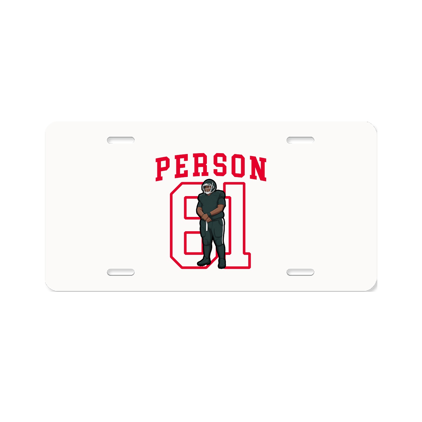License Plate — Shirsey in Classic