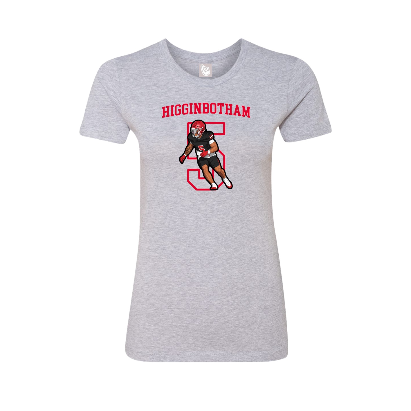 Fitted Women's Tee — Shirsey in Grey